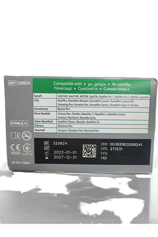 kalem iğnesi 32g 023mm×4mm 100lü