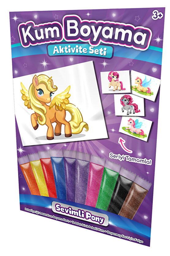 Pony Misty | Pony Kum Boyama Aktivite Seti Tekli Paket