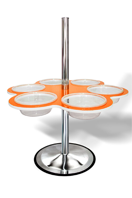 Kum Boyama Standı - Çocuklar Için Oyun Aktivite Kum Havuzu - Turuncu