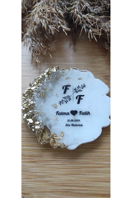 En Hayal Atölyem Epoksi Hediyelik Magnet 20li Özel Tasarım Söz-nişan-nikah-kına-mevlüt-mezuniyet