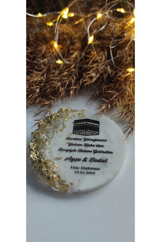 Kabe Hac Umre Hediyelik 10 Adet Epoksi Magnet Hediyelik Hatıra