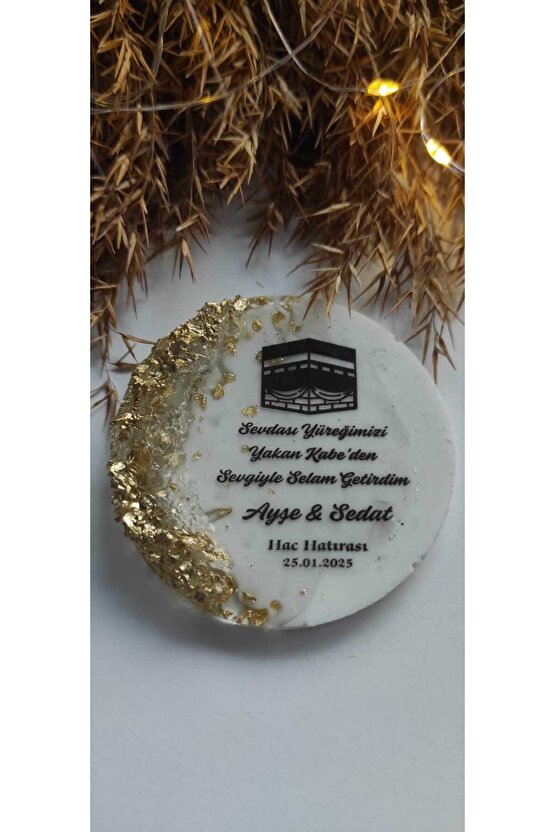 Kabe Hac Umre Hediyelik 10 Adet Epoksi Magnet Hediyelik Hatıra