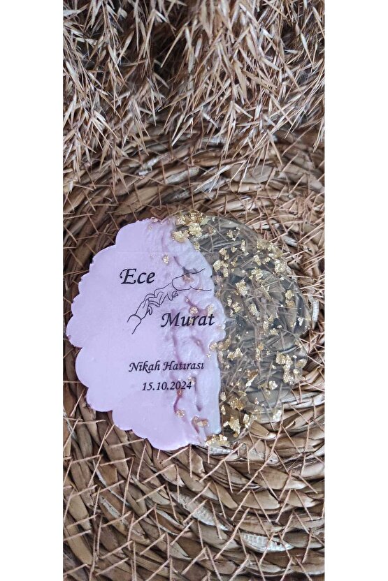 Epoksi Magnet 15 Adet Söz Nişan Kına Nikah Mevlüt Doğum Günü Mezuniyet Özel Gün Hatıra Hediyelik