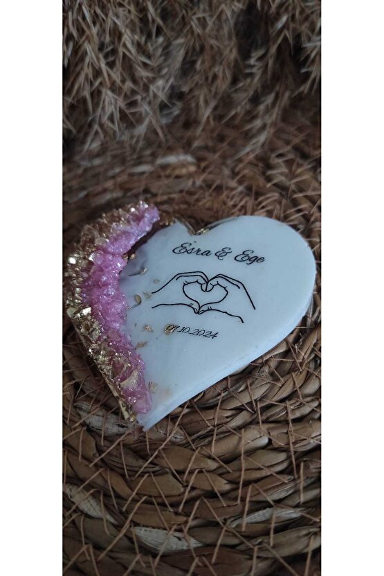 Epoksi Magnet 15 Adet Söz Nişan Kına Nikah Özel Gün Hediyelikleri