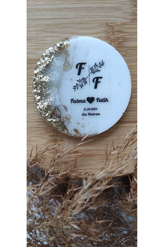 Epoksi Hediyelik Magnet Özel Tasarım Baskı-20 Adet-söz-nişan-nikah-kına-mevlüt-mezuniyet Hatırası