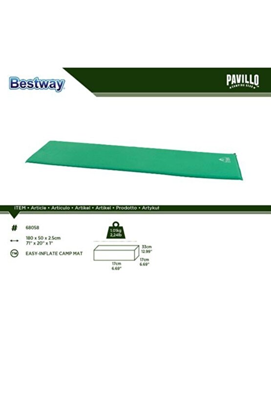 Kola Şişen Kamp Matı