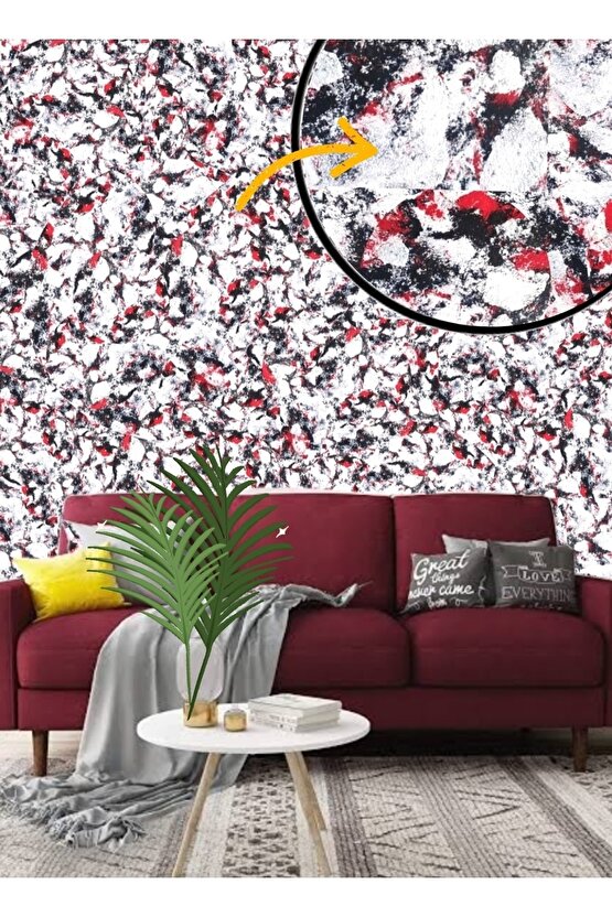 Organik Ipek Sıva - Dekoratif Yalıtım Sıvası - Ses & Isı & Nem Yalıtımı - Izo-037 - 6 M2