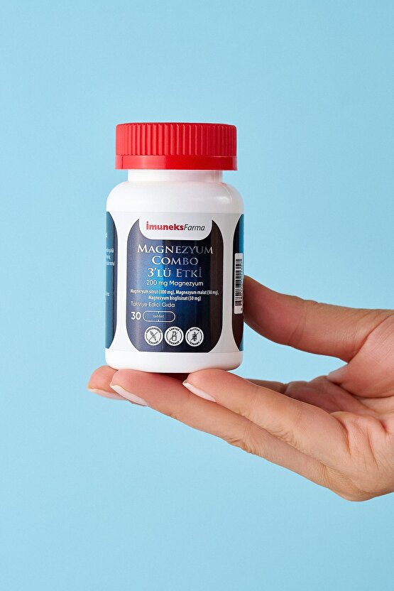 Magnezyum Combo 200 Mg 30 Tablet