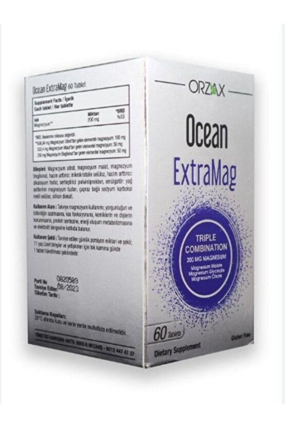 Koenzim Q10 30 Tablet + Ocean Extramag 60 Tablet