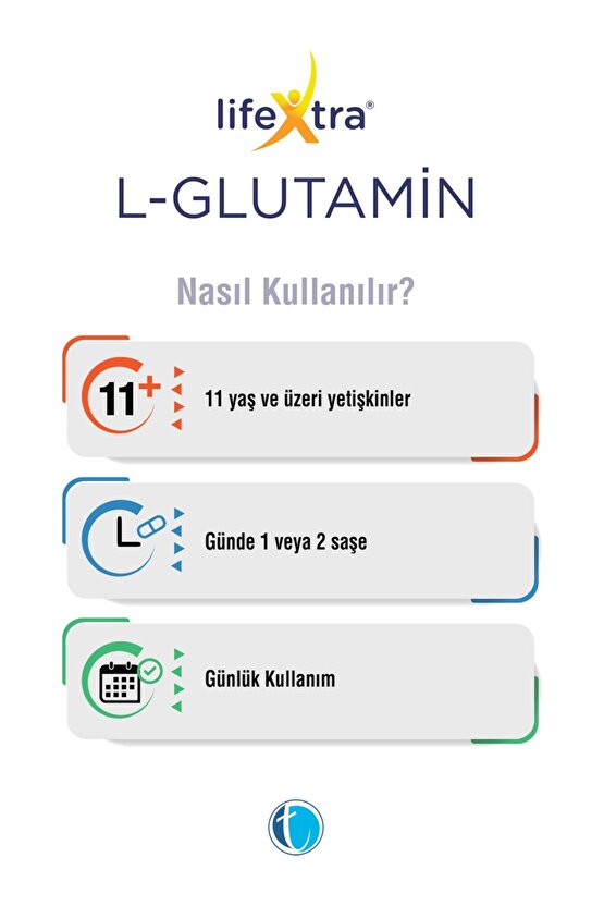 Lifextra L-Glutamin 30 Saşe