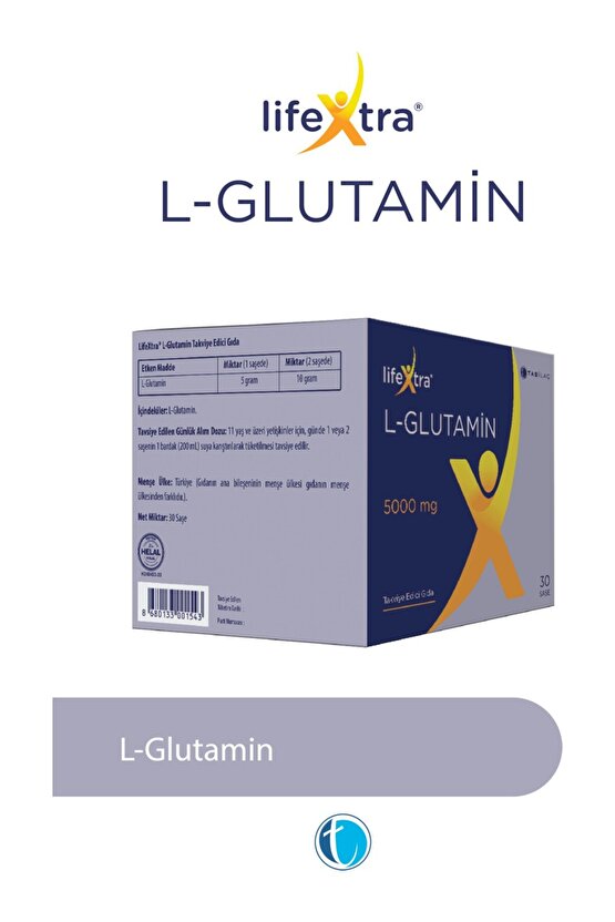 Lifextra L-Glutamin 30 Saşe