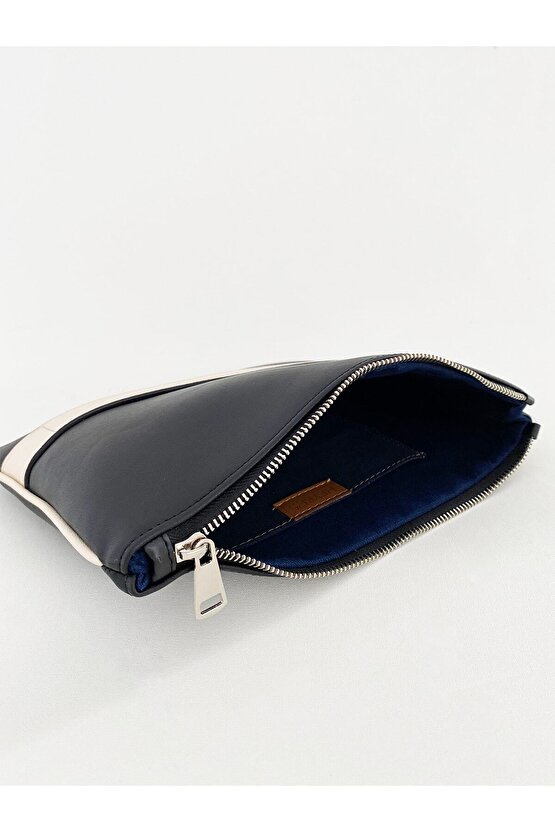 Heybes Siyah Bantlı Portföy Çanta