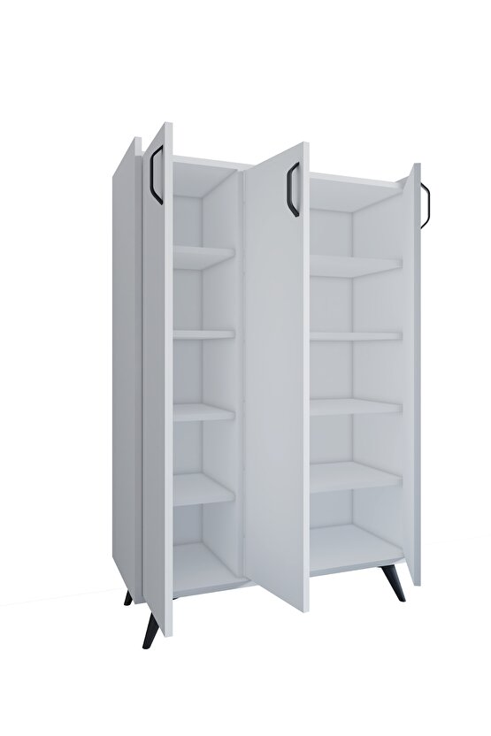 Cesy Çok Amaçlı Dolap Beyaz