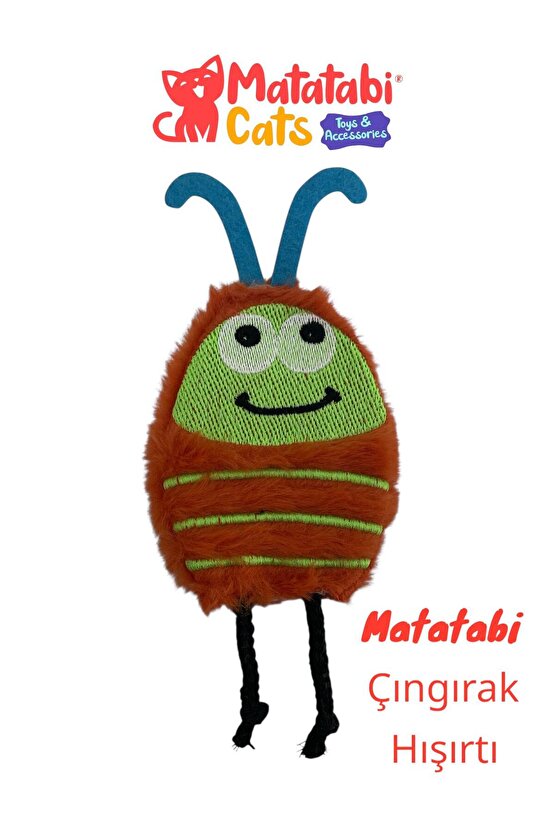 BUG (hışırtılı,çıngıraklı,MATATABİ li,pelüş oyuncak)
