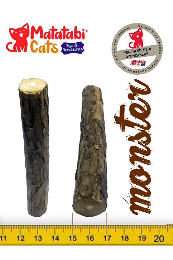 Stick Paketi Doğal Kedi Çiğneme Çubuğu, Kedi Oyuncağı 10 Stick