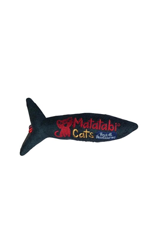 Jr.fish Sesli, Peluş Kedi Oyuncağı 17 Cm Matatabi Içerikli (kedi Nanesiotu Içermez)