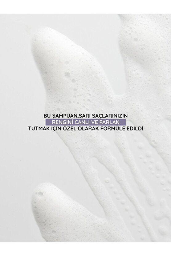 Supreme Blond Sarı Saçlar İçin Bakım Şampuanı