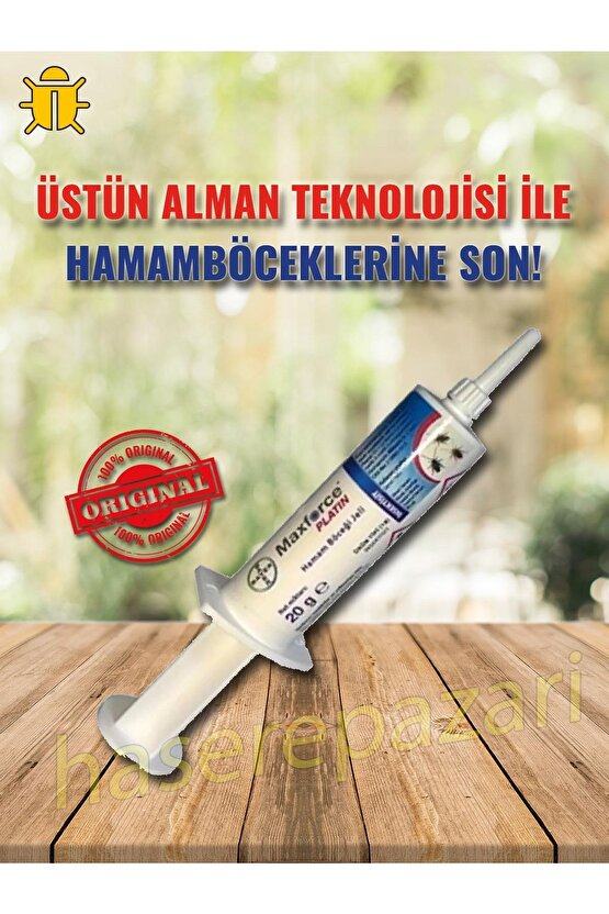 Bayer Platin Jel 20 gr Hamamböceği Jeli