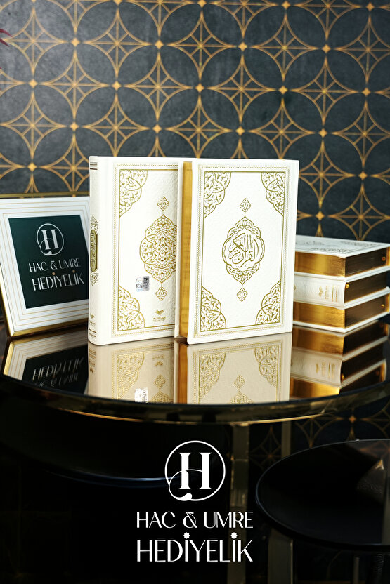 Kuranı Kerim | Beyaz Termo Deri Ciltli Kuranı Kerim | Hafız Boy Kuran