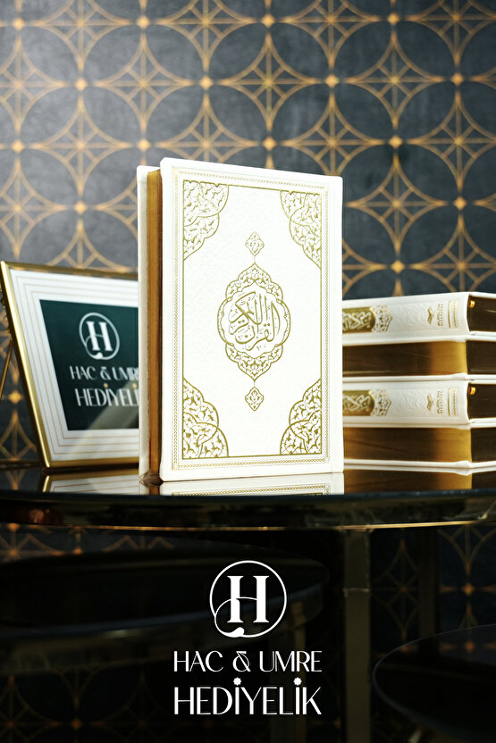 Kuranı Kerim | Beyaz Termo Deri Ciltli Kuranı Kerim | Hafız Boy Kuran