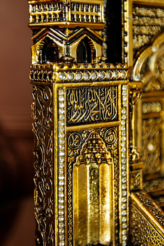 YENİ EV OFİS HEDİYESİ LÜKS FİGÜR DEKORATİF DİNİ İSLAMİ ARMAĞAN MİHRAP MİNBER SÜS OBJE