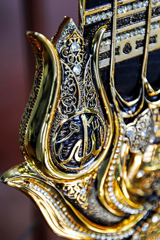 Tv Ünitesi Raf Dekorasyon Dekoratif Obje Kabe Vav Lale Hediyelik Biblo Süs