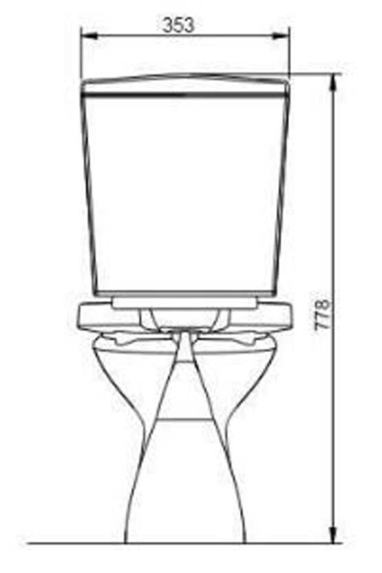 Natura Alttan Çıkışlı Klozet Rezervuar Soft Kapak Iç Takım