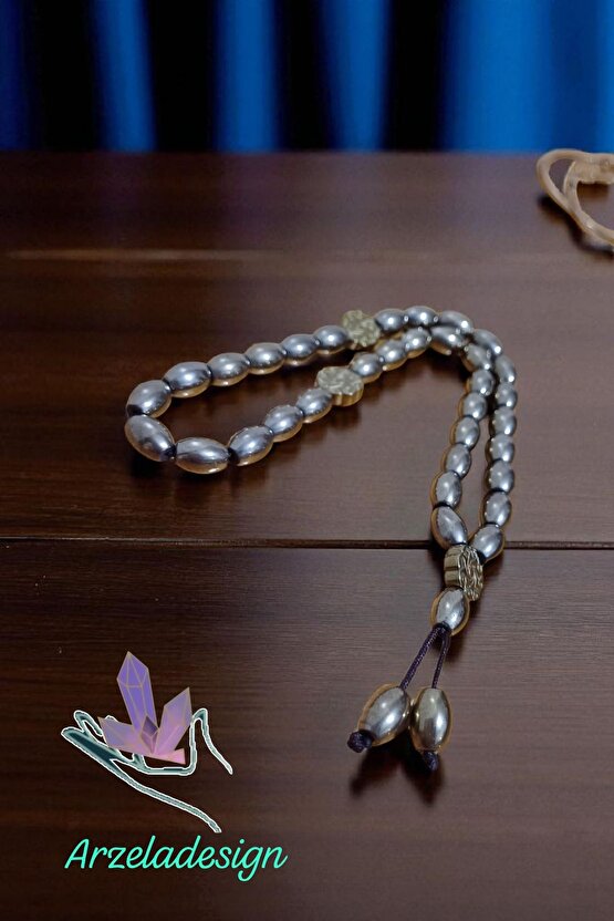 Hematit Erkektesbih 33 Lü Özel Tasarim