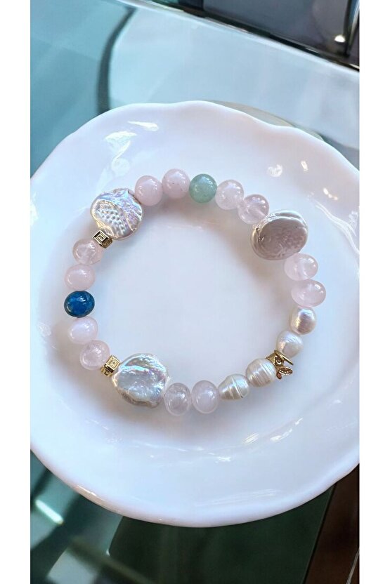 Doğal Taş DİŞİL ENERJİ BİLEKLİĞİ (DURU BILEKLIK)