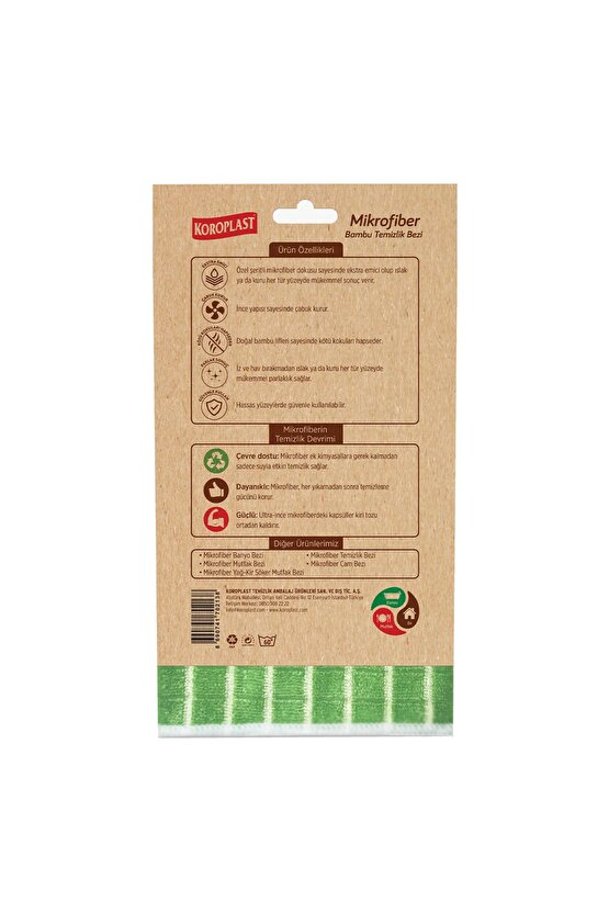 Bambulu Temizlik Bezi