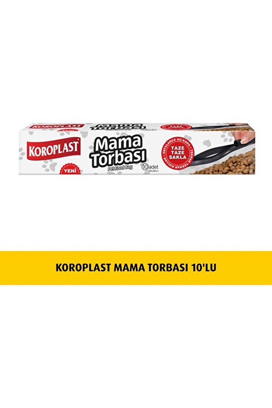 Mama Torbası 10 Lu 26 x 28 Cm x 5 Paket