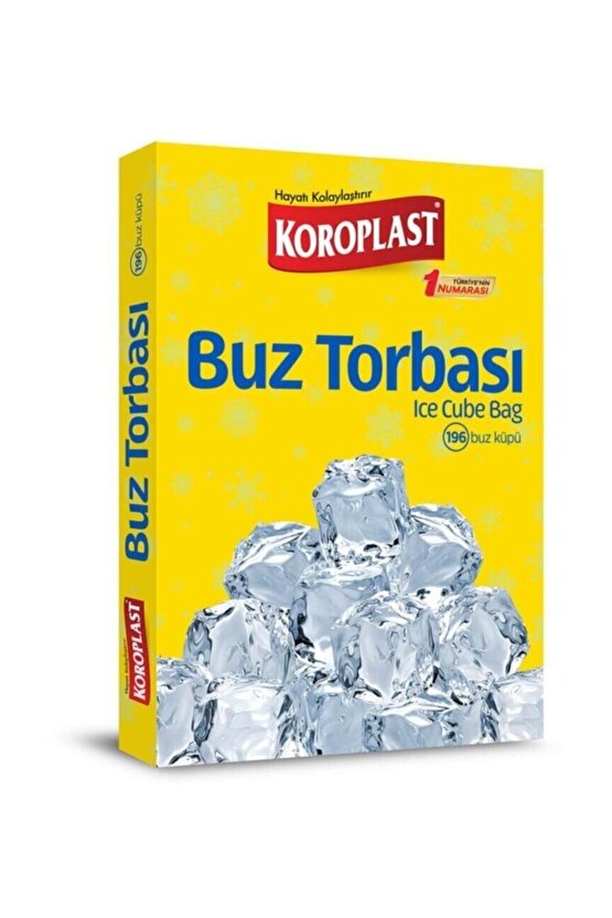 Buz Torbası 196 Adet Buz Küpü