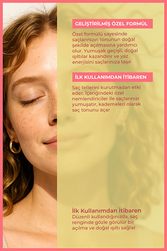 Miami Beach Renk Açıcı Saç Sprey 200 ml (Papatya Suyu)