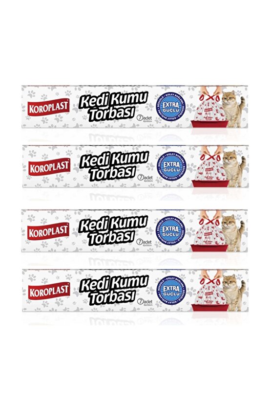 Kedi Kumu Torbası 7 Li X 4 Adet