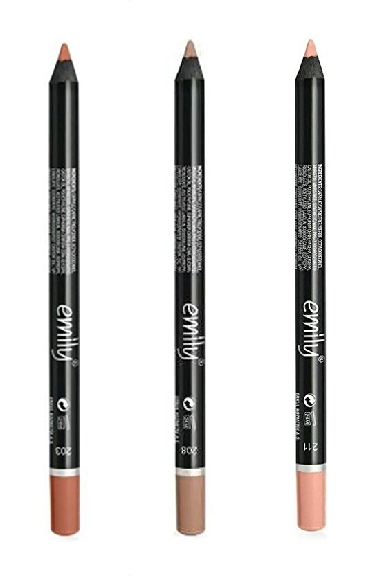 Emıly Dudak Kalemi 3 lü No:203-208-211