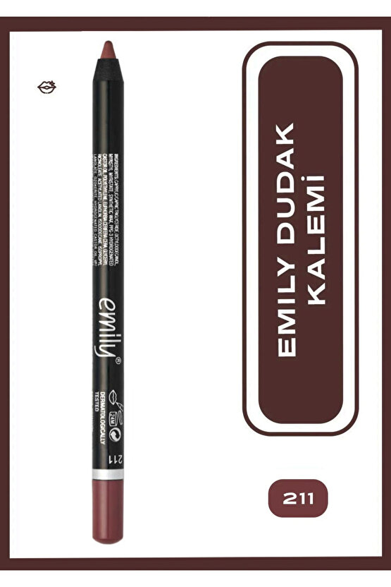 Long Lasting Lip Pencil - 211 - Dudak Kalemi - Kahverengi