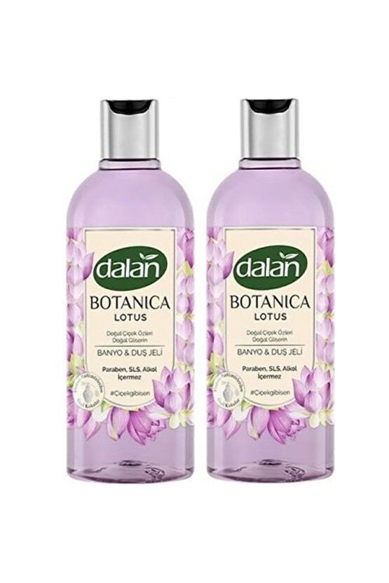 BOTANİCA DUŞ JELİ 500ML LOTUS 2 ADET