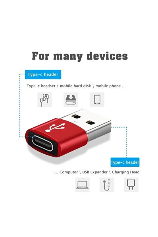 Iphone 11 12 13 14 Yeni Nesil Başlık Aparatı Type-c To Usb Dönüştürücü Otg Çevirici)