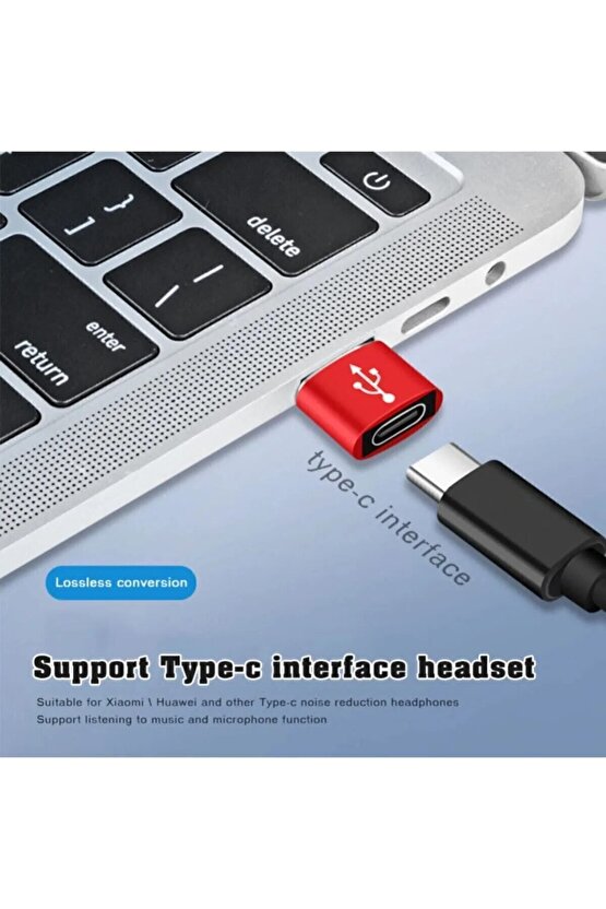 Iphone 11 12 13 14 Yeni Nesil Başlık Aparatı Type-c To Usb Dönüştürücü Otg Çevirici)