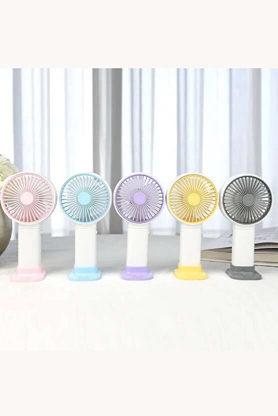 Taşınabilir Şarjlı Mini El Vantilatörü