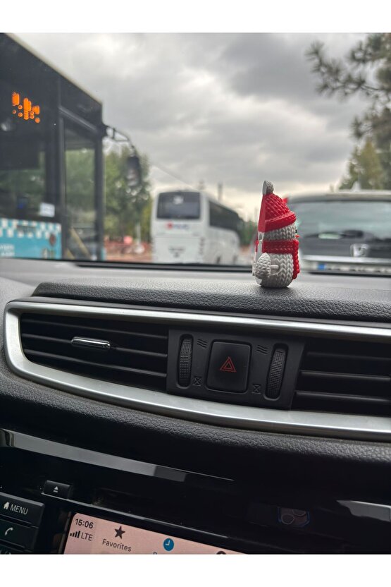 Kardan Adam Araba süsü - Araç İçi Aksesuar Sevimli Kardan Adam Figürü