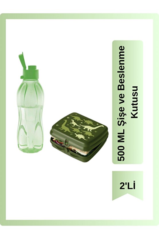 500 ML Eco Şişe ve Beslenme Kutusu