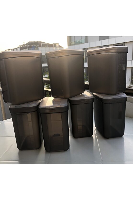 Dikdörtgen Saklama Seti 7 Parça