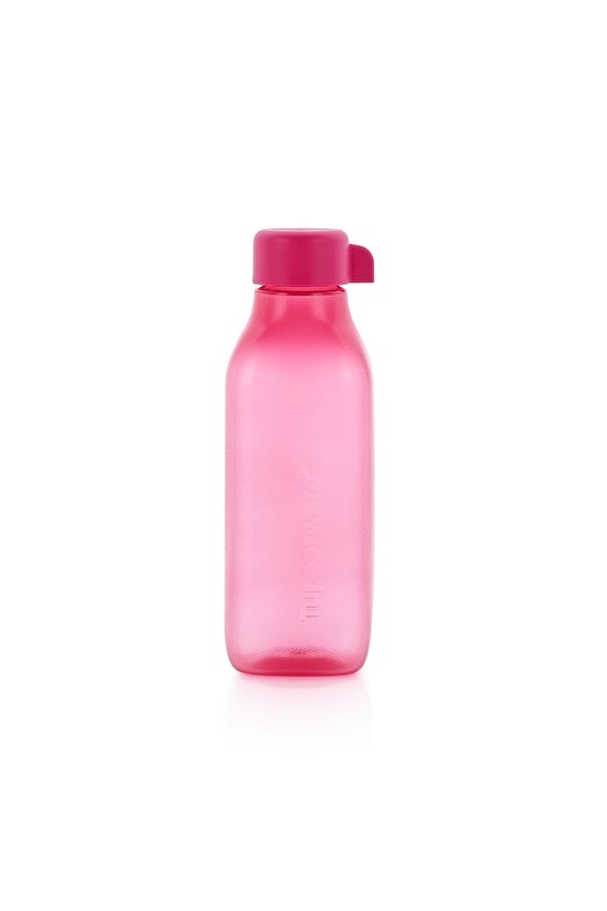 Eco Şişe Suluk Ve Matara Pembe Kare 500ml