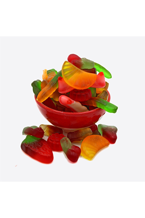 Jelibon 500g – Renkli Tatlar, Yumuşak Doku, Doğal Üretim