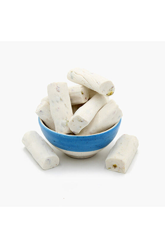 Antep Fıstıklı Sütlü Fitil Lokum 400g –Tatlandırıcısız, Doğal Lokum Lezzeti