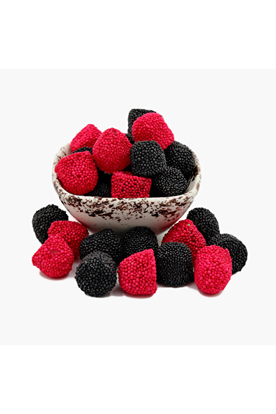 Böğürtlenli Jöle Lokum 400g – Katkısız, Renkli Ve Meyveli Tatlı Lezzet