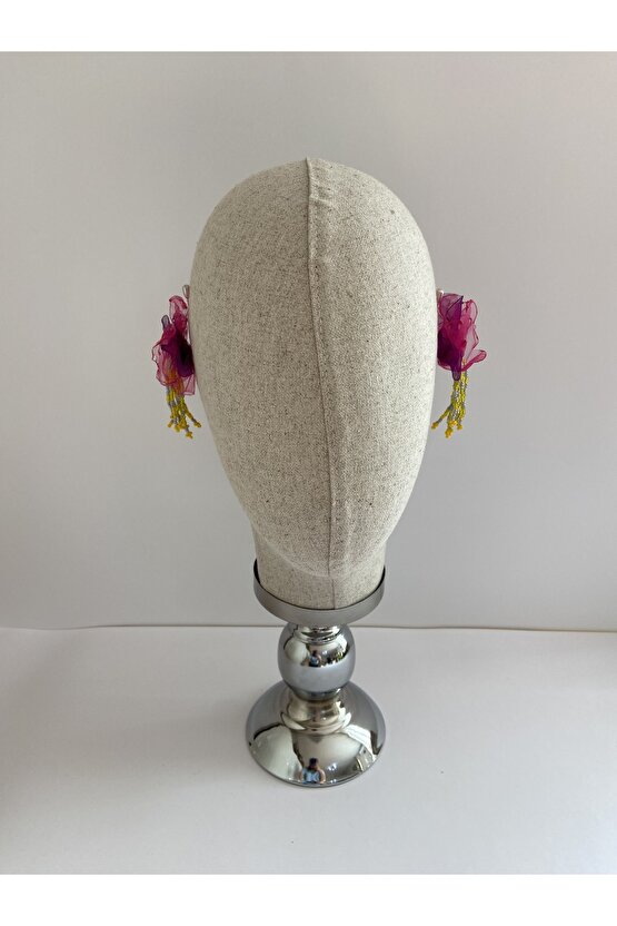 Best Of Cemil İpekçi Defile Tasarım Küpe Seti 11