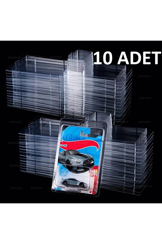 Plastik KORUMA KABI 10 Adet Protector Case (Regular - Short Card) Hotwheels Love Flowers Hot Bouqet