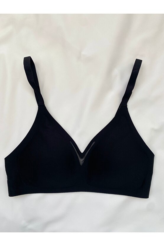 Lazer Kesim Toparlayıcı Askılı Dikişsiz Sütyen